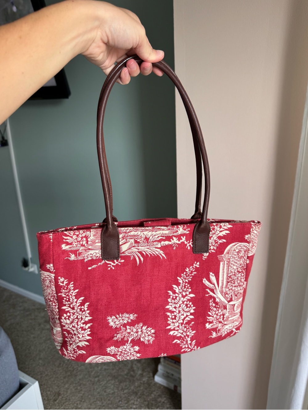 French Red Shoulder Bag